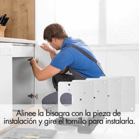 Kit Premium de 4 Placas de Acero Inoxidable de Alta Resistencia