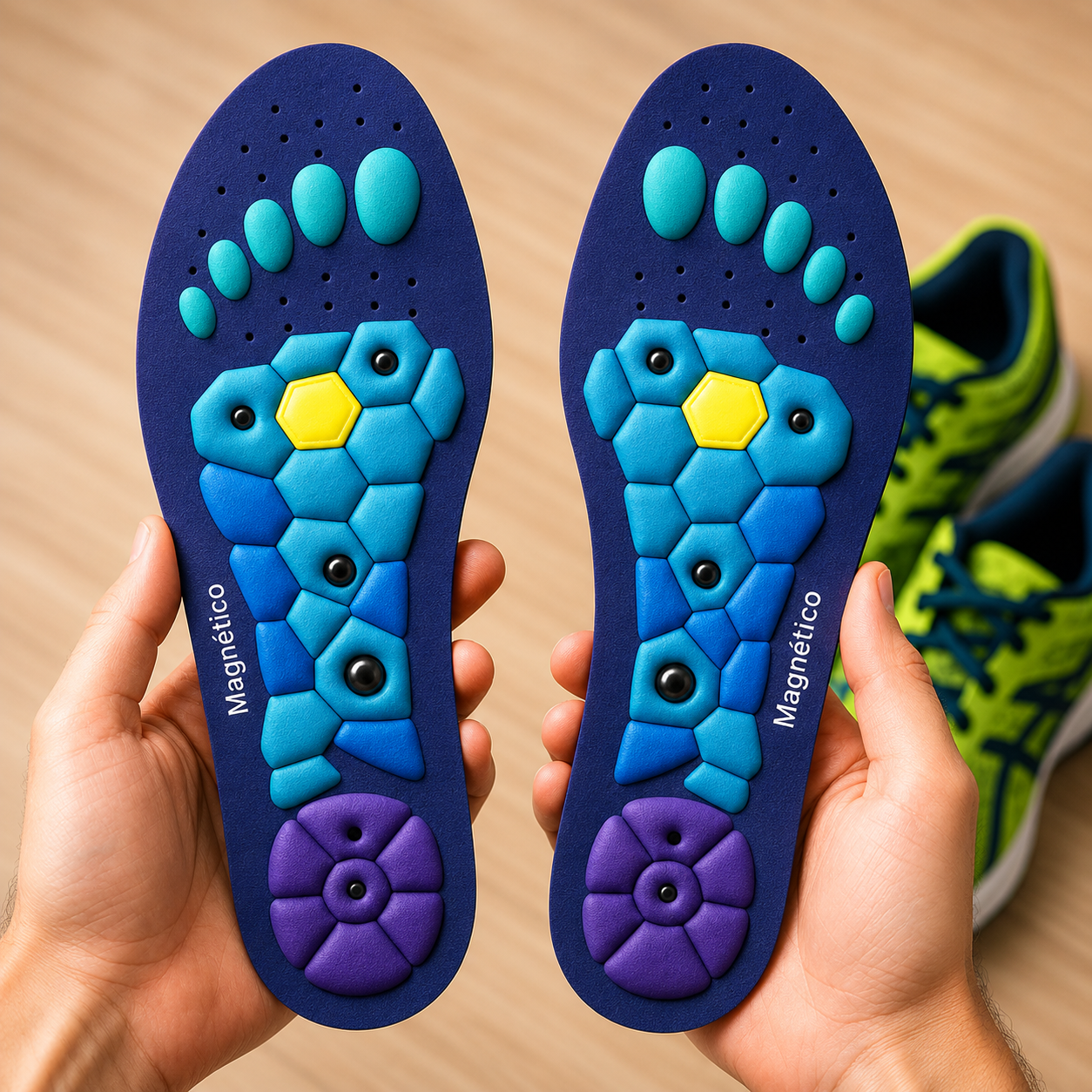 AlivioPies™ – Plantillas Magnéticas de Acupresión