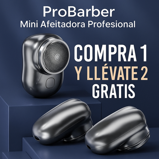 ProBarber - Mini Afeitadora Profesional - COMPRA 1 Y LLEVA 2 DE REGALO 🎁