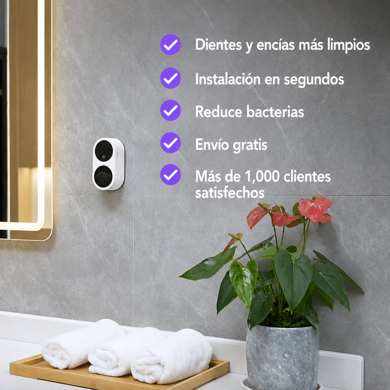 Esterilizador UV para Cepillos de Dientes | PureDent™ Perú