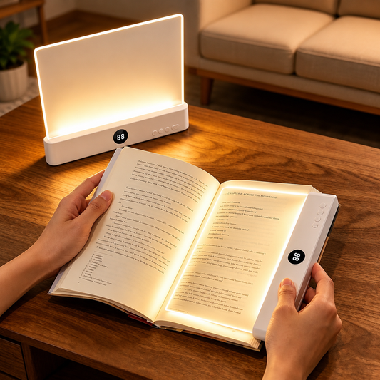 LumiRead™ – Lámpara LED Recargable para Lectura Nocturna