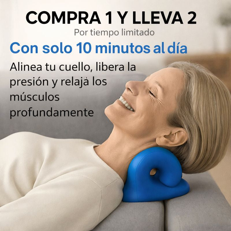 NEXIVA™ - Almohada de masaje Cervical - (COMPRA 1 Y LLEVA 2)