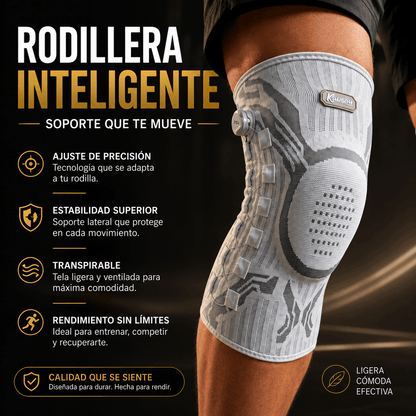 Rodillera Inteligente ETIE™ – Alivio y Soporte para Rodillas