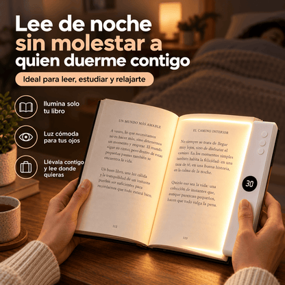 LumiRead™ – Lámpara LED Recargable para Lectura Nocturna