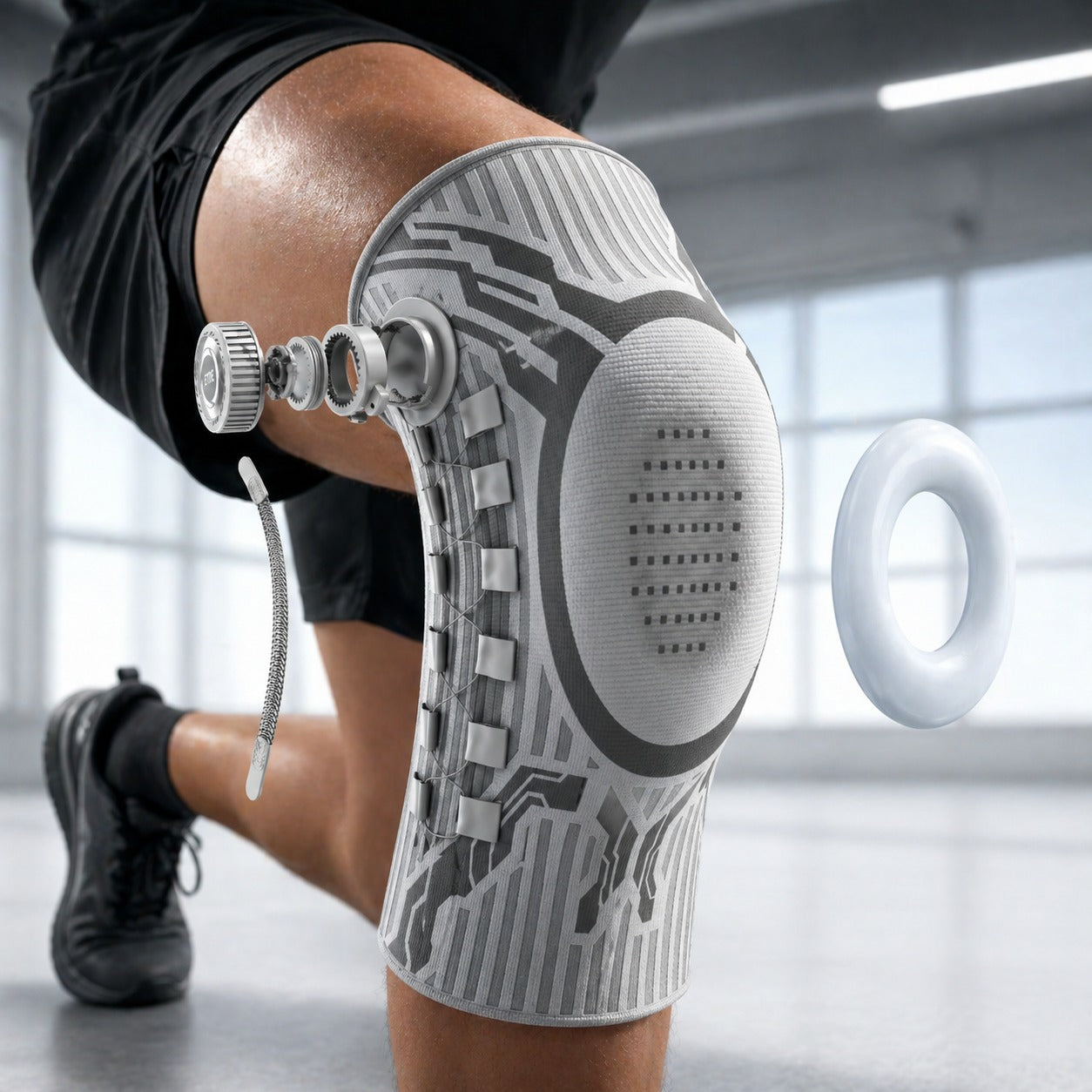 Rodillera Inteligente ETIE™ – Alivio y Soporte para Rodillas