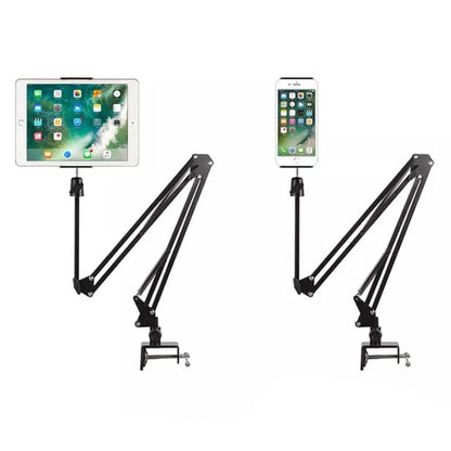 Brazo metálico articulado para celulares y tablets