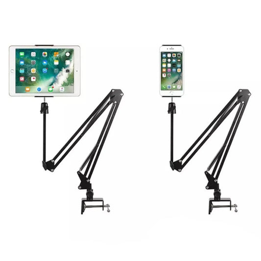 Brazo metálico articulado para celulares y tablets