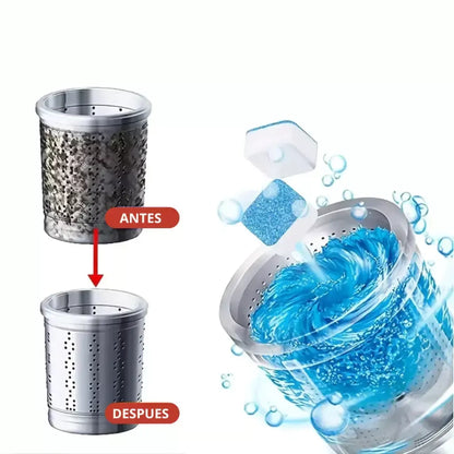 AUTOCLEAN™PASTILLAS LIMPIADORAS PARA LAVADORAS - (COMPRA 1 Y LLEVA 4 FRASCOS)