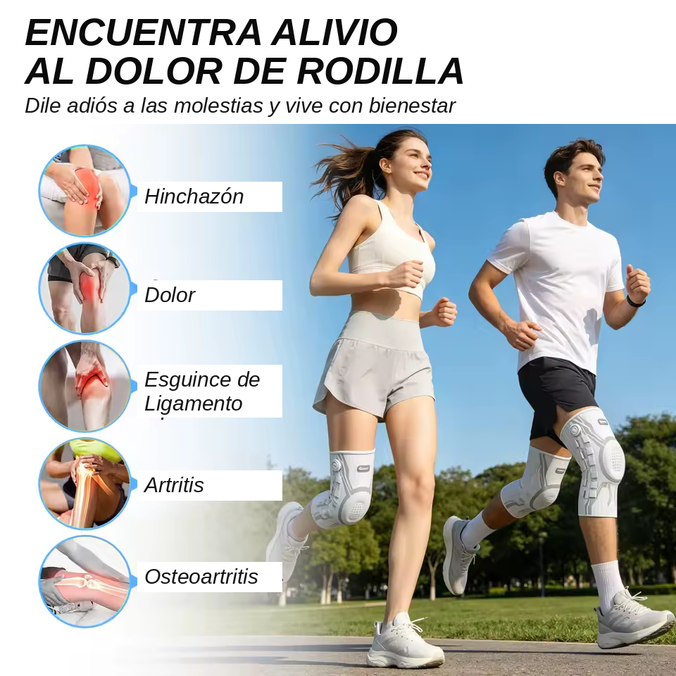 Rodillera Inteligente ETIE™ – Ajuste de Precisión y Mayor Estabilidad